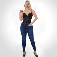 Amber - Shapewear Bodysuit with 5 Steel Boning