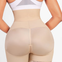 Valentina 2.0 - High-Waisted Body Shaper with 3 Rows of Hooks and Boning