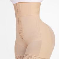 Valentina 2.0 - High-Waisted Body Shaper with 3 Rows of Hooks and Boning