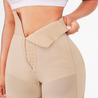 Valentina 2.0 - High-Waisted Body Shaper with 3 Rows of Hooks and Boning