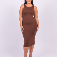 Caprice - Shaper Maxi Dress U-Back