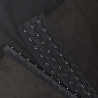 Felicia Short Powernet® - Breathable Latex Body with Open Bust, Tummy Control, and Firm Compression Shapewear.