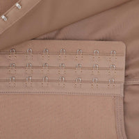 Felicia Short Powernet® - Breathable Latex Body with Open Bust, Tummy Control, and Firm Compression Shapewear.