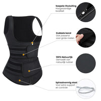 Grace - Waist Trainer - Anti Side and Back Fat - 7 Steel Bones
