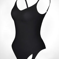 Isabella - String Bodysuit with Open Rug Design