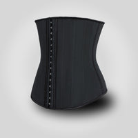 Jasmine - Waist Trainer - Latex Corset with Hooks - 25 Steel Bones