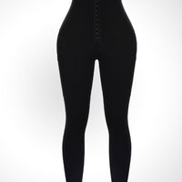 Kim - Leggings with Extra High Waist and Double Pockets