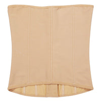Tara - Waist Trainer with Zipper and Hooks - 9 Steel Boning
