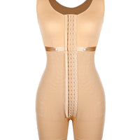 Tess - Long Body Shapewear with Hooks - Seamless