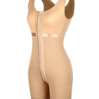 Tess - Long Body Shapewear with Hooks - Seamless