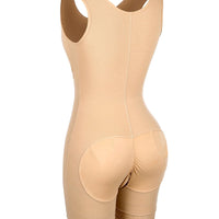 Tess - Long Body Shapewear with Hooks - Seamless