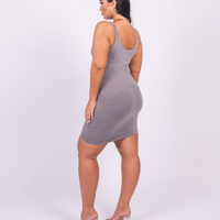Valencia - Shaper Mini Dress Square Neck