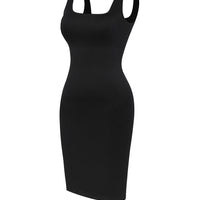 Valencia - Shaper Mini Dress Square Neck