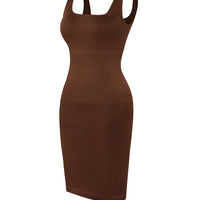 Valencia - Shaper Mini Dress Square Neck