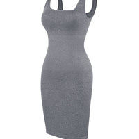 Valencia - Shaper Mini Dress Square Neck