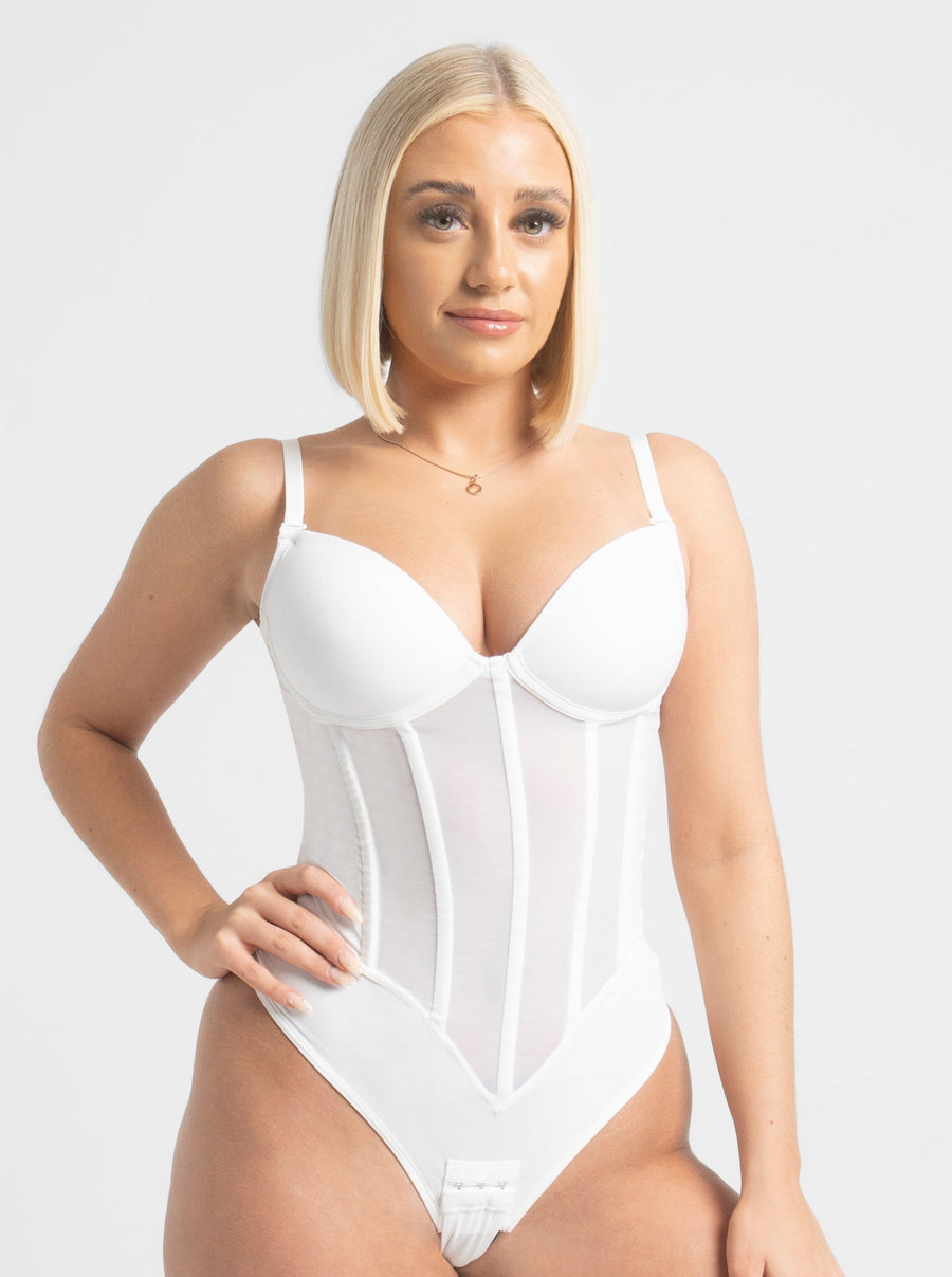 Amber - Shapewear Bodysuit with 5 Steel Boning