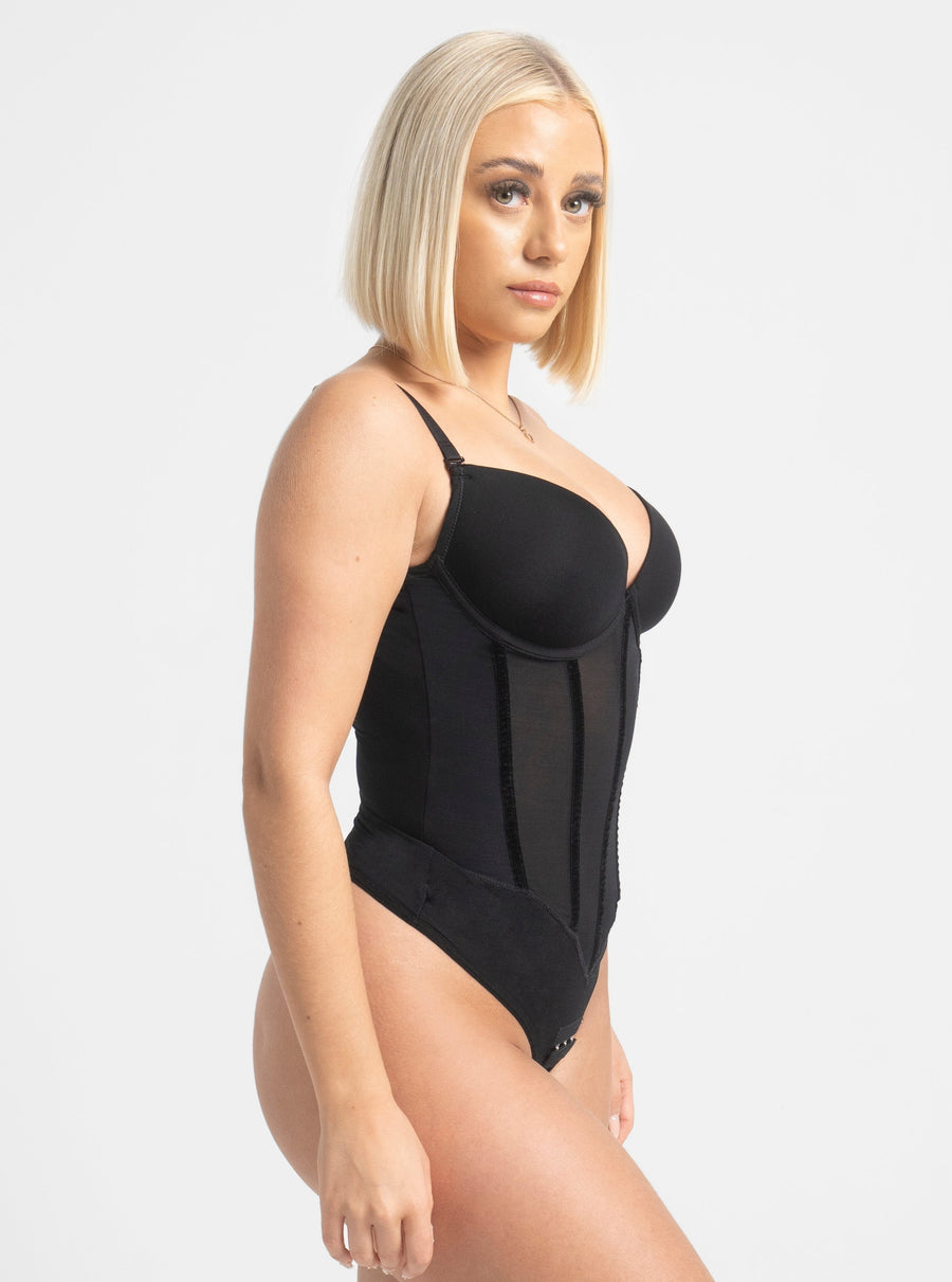 Amber - Shapewear Bodysuit with 5 Steel Boning