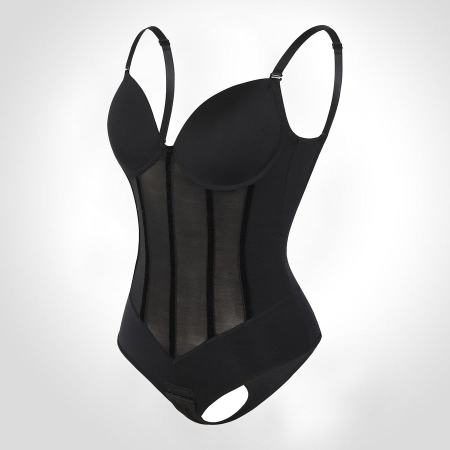 Amber - Shapewear Bodysuit with 5 Steel Boning