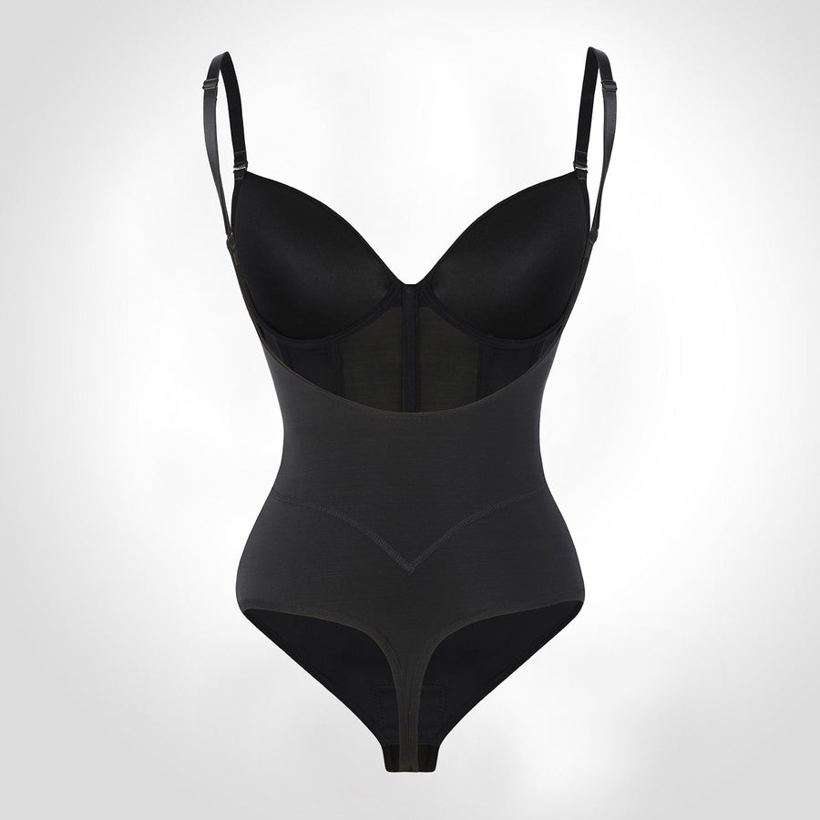 Amber - Shapewear Bodysuit with 5 Steel Boning
