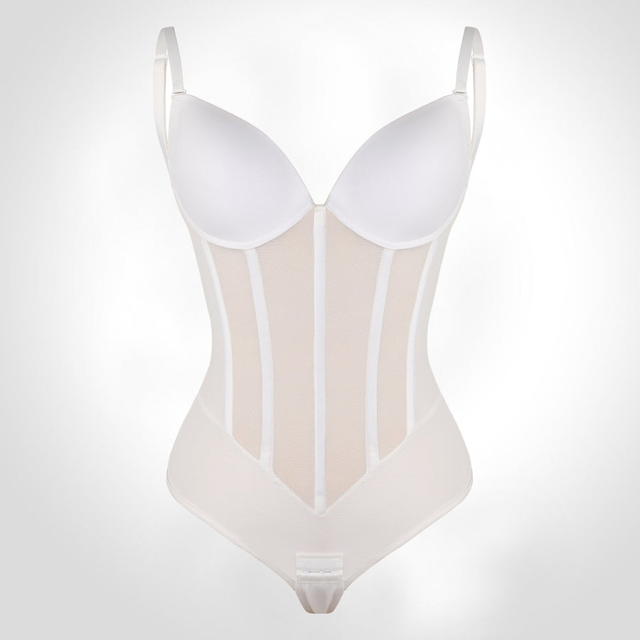 Amber - Shapewear Bodysuit with 5 Steel Boning