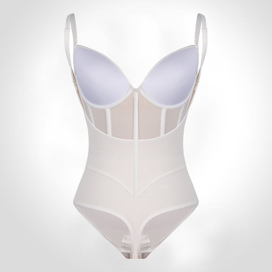 Amber - Shapewear Bodysuit with 5 Steel Boning