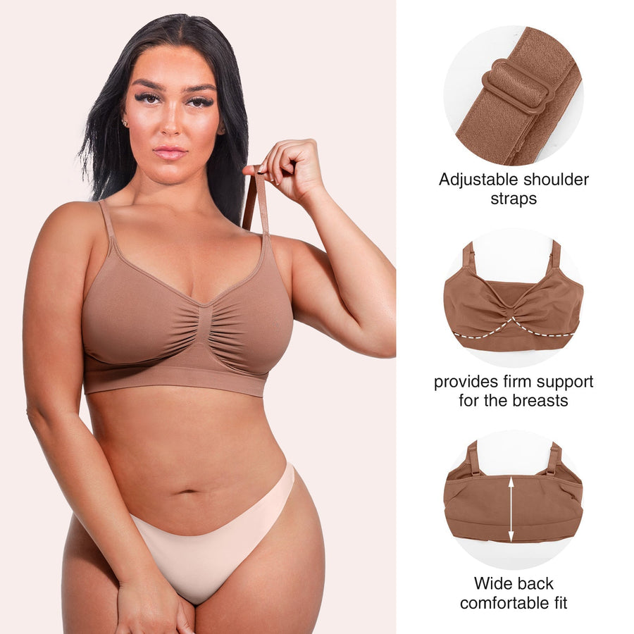 Ashley BH – Seamless Shaping Bra with Adjustable Straps