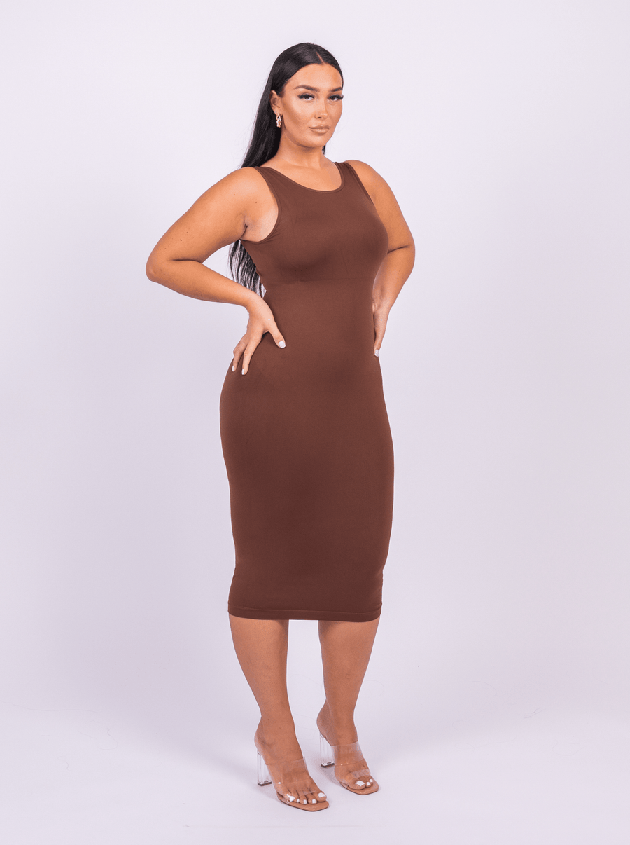 Caprice - Shaper Maxi Dress U-Back