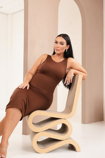 Caprice - Shaper Maxi Dress U-Back