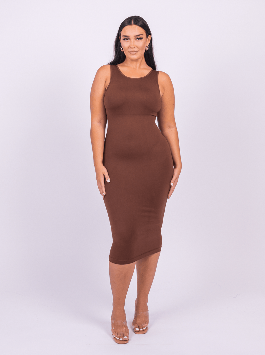 Caprice - Shaper Maxi Dress U-Back