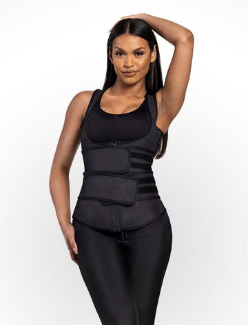 Grace - Waist Trainer - Anti Side and Back Fat - 7 Steel Bones