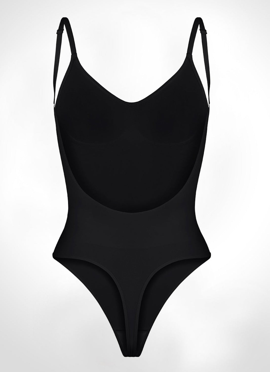 Isabella - String Bodysuit with Open Rug Design