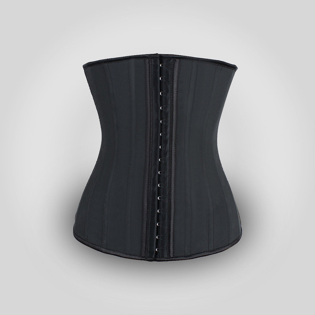 Jasmine - Waist Trainer - Latex Corset with Hooks - 25 Steel Bones