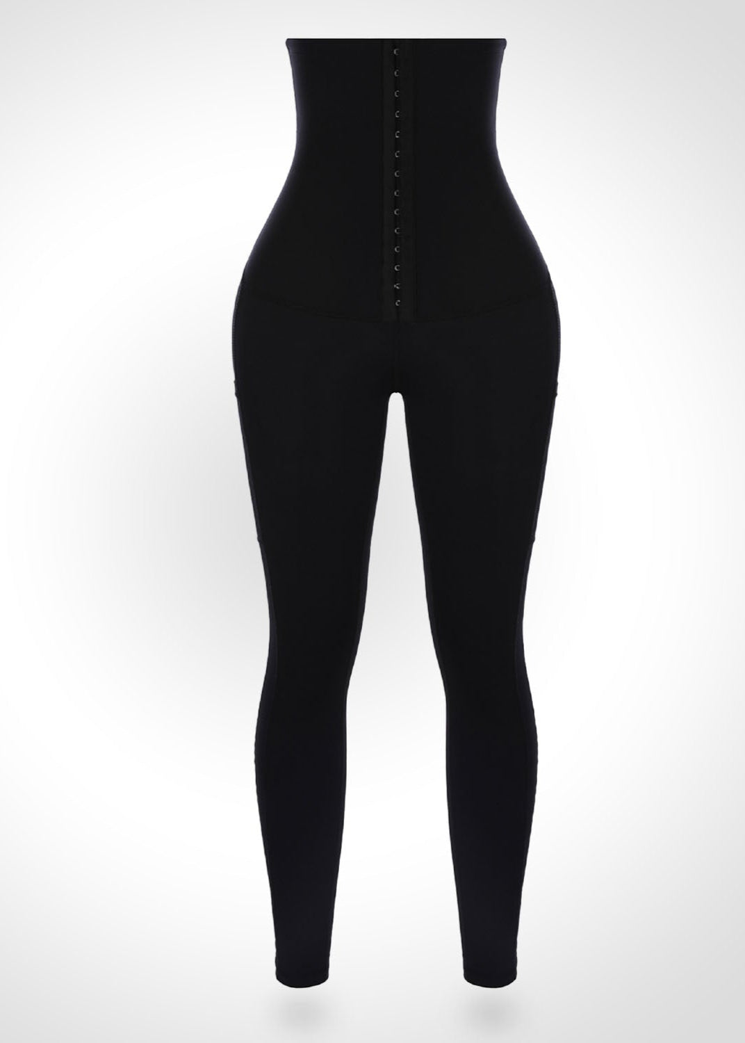 Kim - Leggings with Extra High Waist and Double Pockets