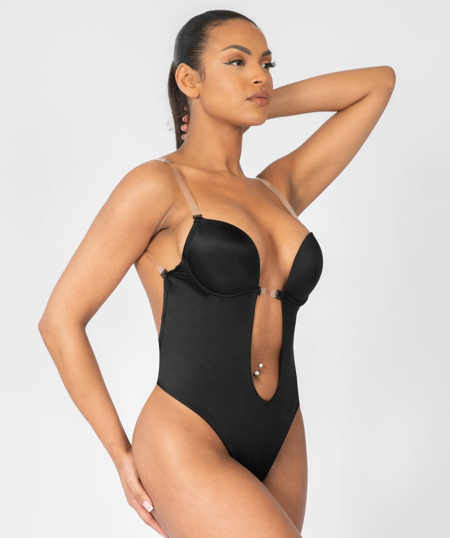 Madeline - Shapewear Bodysuit Without Back - U-shape