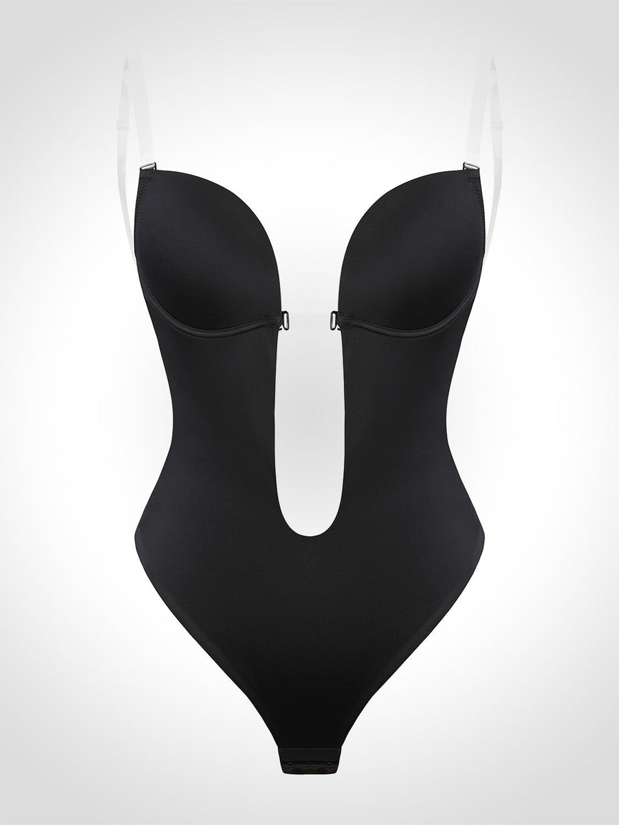 Madeline - Shapewear Bodysuit Without Back - U-shape