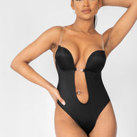 Madeline - Shapewear Bodysuit Without Back - U-shape