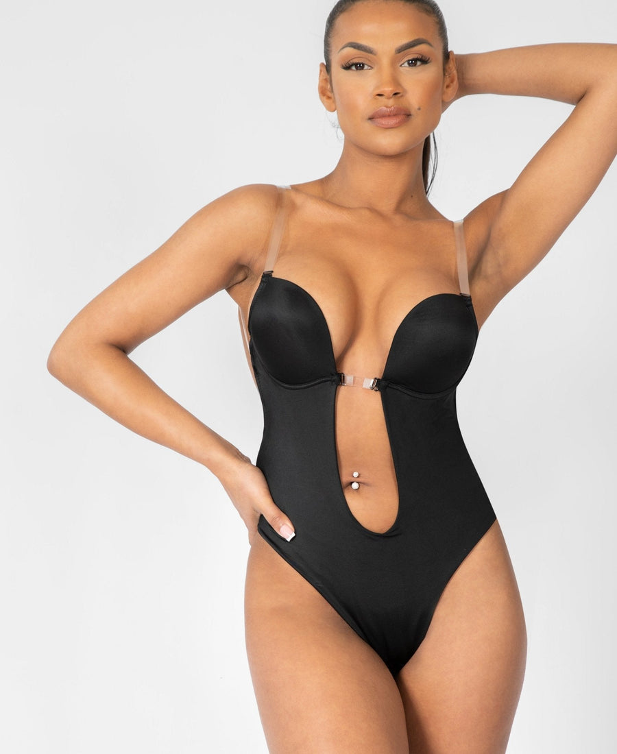 Madeline - Shapewear Bodysuit Without Back - U-shape