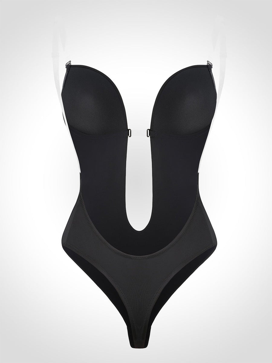 Madeline - Shapewear Bodysuit Without Back - U-shape