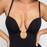 Nadia - Bodyshaper with Low Back and Removable Pads