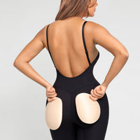 Nadia - Bodyshaper with Low Back and Removable Pads