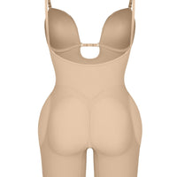 Nadia - Bodyshaper with Low Back and Removable Pads