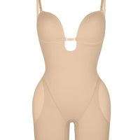 Nadia - Bodyshaper with Low Back and Removable Pads