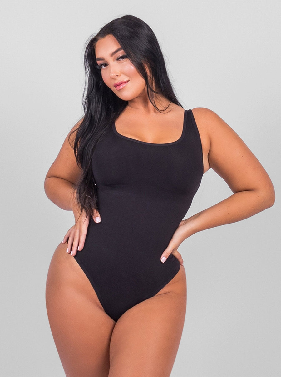 Olivia - Seamless Waist Shaping Bodysuit String Eco-friendly