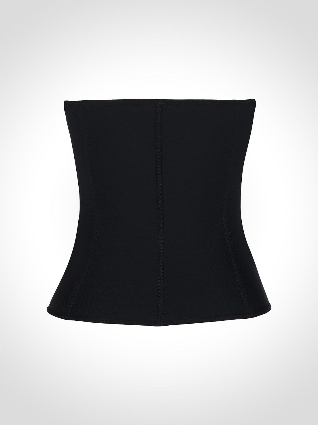 Tara - Waist Trainer with Zipper and Hooks - 9 Steel Boning