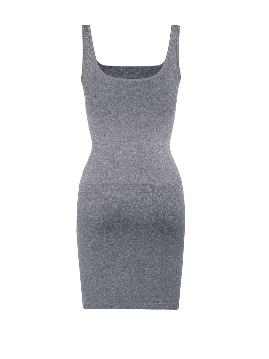Valencia - Shaper Mini Dress Square Neck