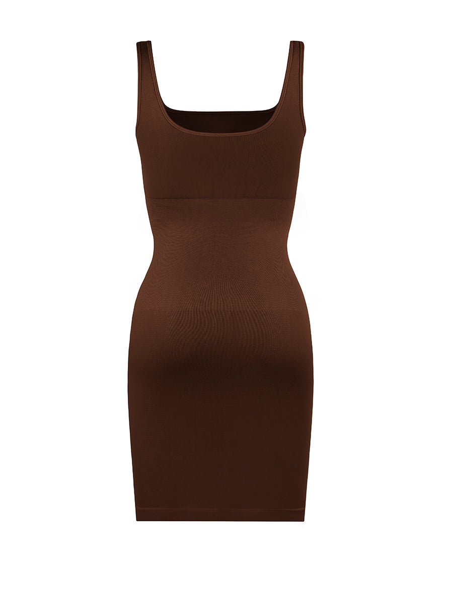 Valencia - Shaper Mini Dress Square Neck