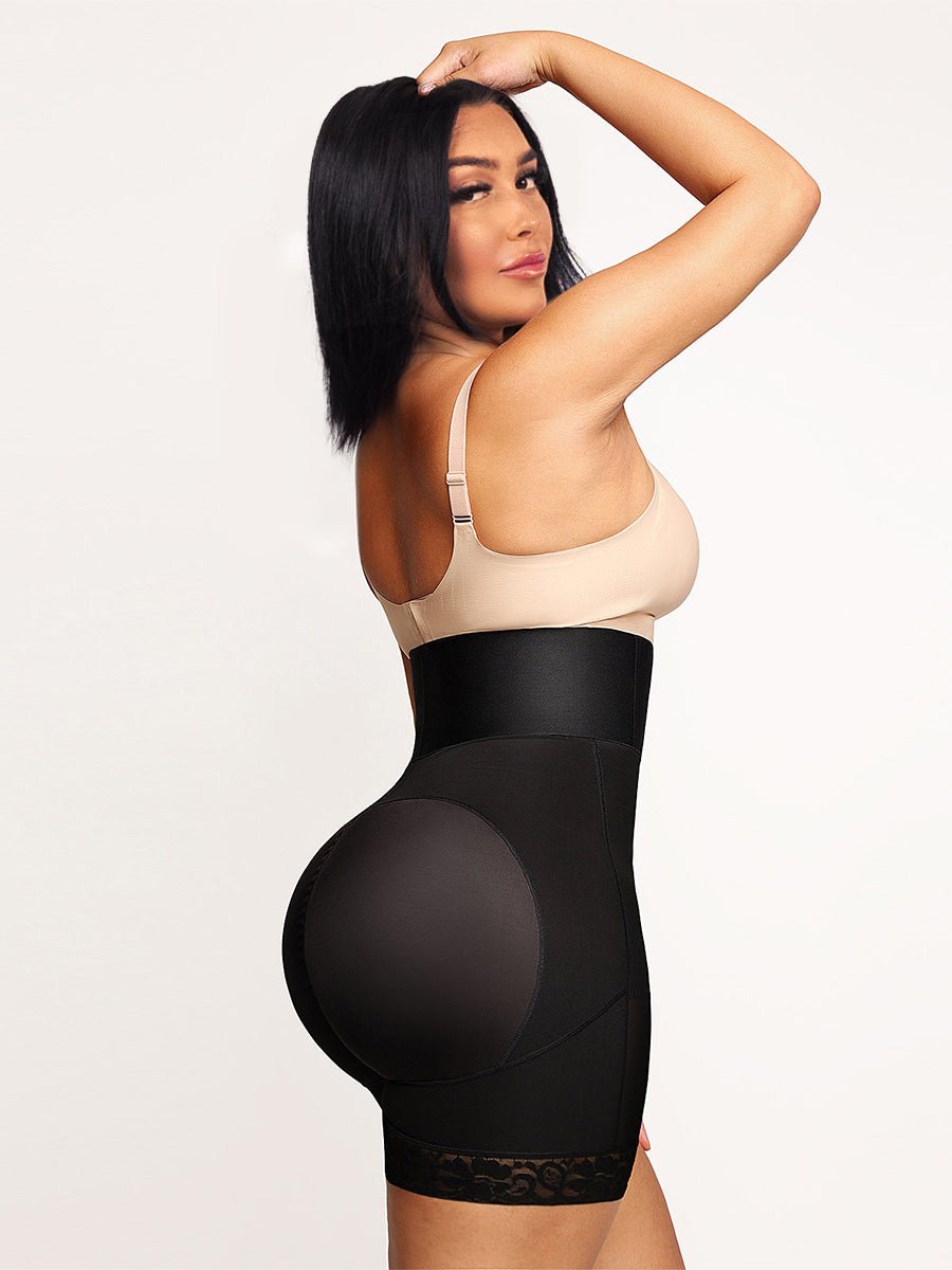 Valentina 2.0 - High-Waisted Body Shaper with 3 Rows of Hooks and Boning